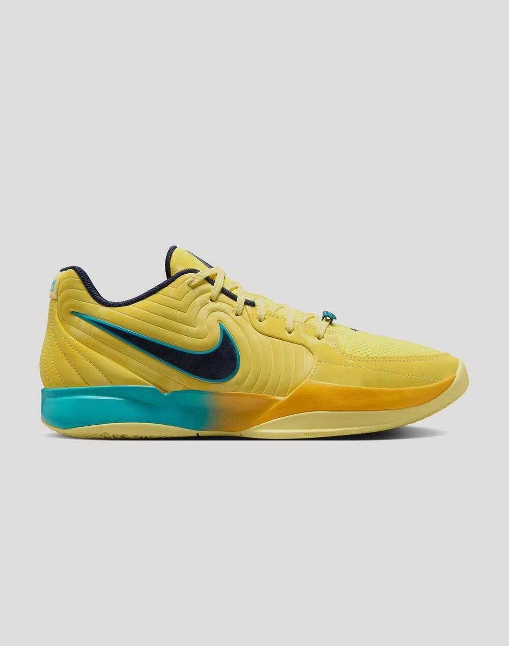 NEW NIKE men's ja 2 basketball sneakers in soft yellow